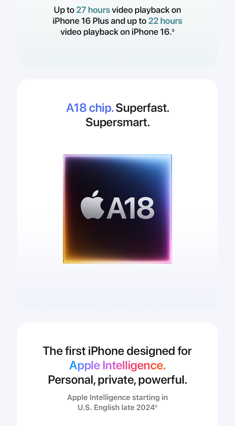  Learn more iPhone 16